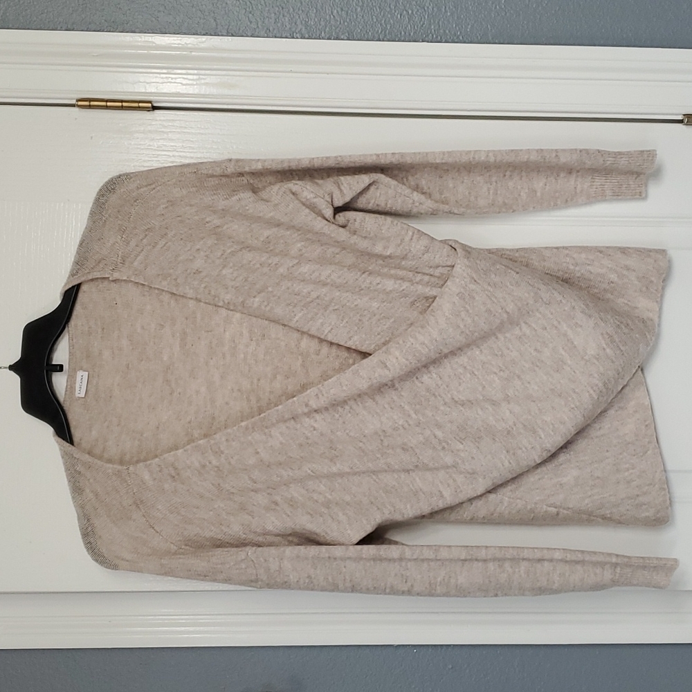 V-Neck Crossover Sweater